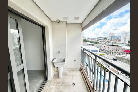 Varanda da Sala de kitnet/studio à venda com 1 quarto, 28m² em Tucuruvi, São Paulo