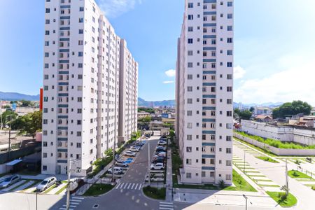 Sala vista de apartamento para alugar com 2 quartos, 40m² em Bonsucesso, Rio de Janeiro