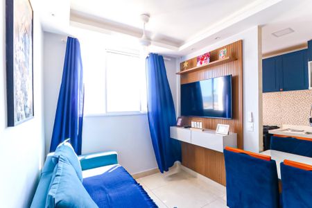 Sala de apartamento para alugar com 2 quartos, 40m² em Bonsucesso, Rio de Janeiro