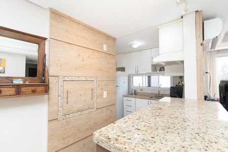 Cozinha  de apartamento para alugar com 3 quartos, 77m² em Cristal, Porto Alegre