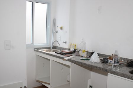 Cozinha de kitnet/studio à venda com 1 quarto, 33m² em Ipiranga, São Paulo