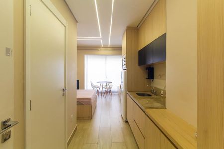 Cozinha de apartamento à venda com 1 quarto, 24m² em Jardim Independência (são Paulo), São Paulo