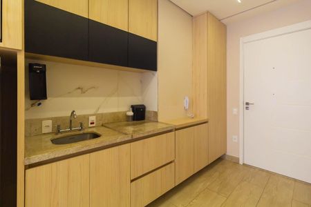 Cozinha de apartamento à venda com 1 quarto, 24m² em Jardim Independência (são Paulo), São Paulo