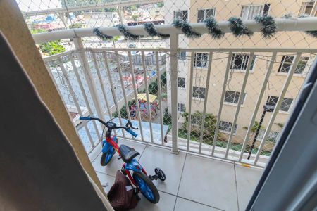 Varanda da Sala de apartamento para alugar com 2 quartos, 35m² em Vila Ema, São Paulo