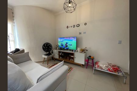 Sala de apartamento à venda com 1 quarto, 38m² em Jardim Trussardi, São Paulo