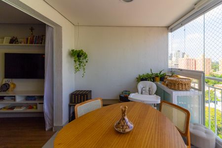 Apartamento à venda com 58m², 2 quartos e 1 vagaVaranda integrada com área de serviço