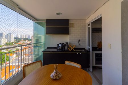 Apartamento à venda com 58m², 2 quartos e 1 vagaVaranda integrada com área de serviço