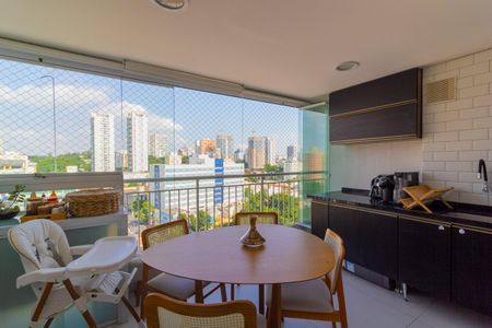 Apartamento à venda com 58m², 2 quartos e 1 vagaVaranda integrada com área de serviço