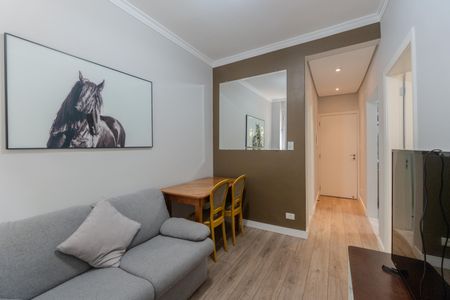 Sala de apartamento para alugar com 1 quarto, 36m² em Bela Vista, São Paulo