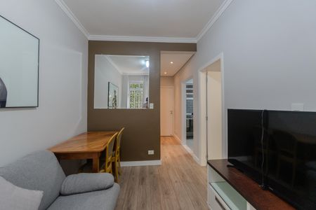 Sala de apartamento para alugar com 1 quarto, 36m² em Bela Vista, São Paulo