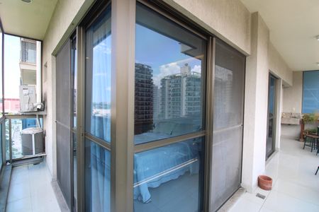 Sala - Varanda de apartamento para alugar com 2 quartos, 78m² em Barra Olímpica, Rio de Janeiro