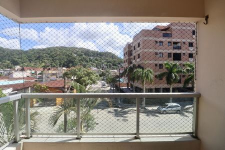 Varanda de apartamento para alugar com 2 quartos, 75m² em Jardim Tres Marias, Guarujá