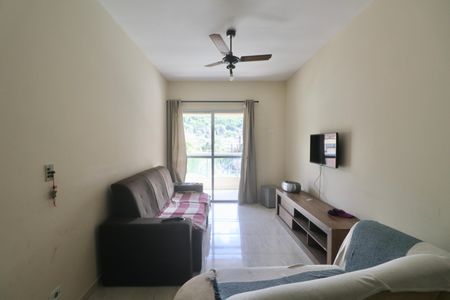 Sala de apartamento para alugar com 2 quartos, 75m² em Jardim Tres Marias, Guarujá