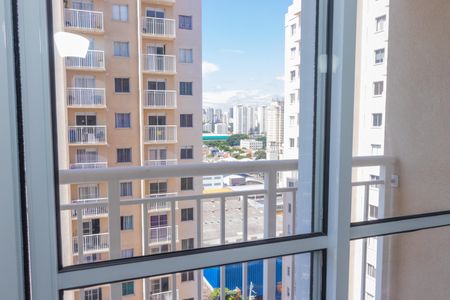 Vista da Sacada da Sala de apartamento à venda com 1 quarto, 26m² em Várzea da Barra Funda, São Paulo