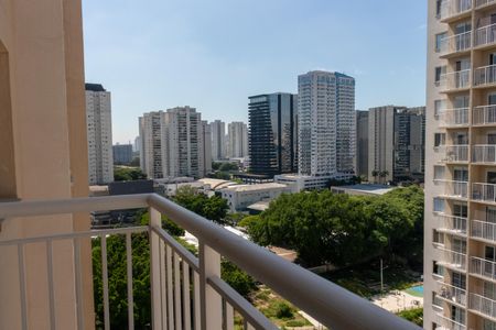 Vista da Sacada da Sala de apartamento à venda com 1 quarto, 26m² em Várzea da Barra Funda, São Paulo