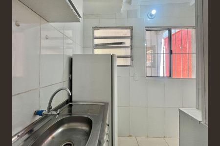 Cozinha de kitnet/studio para alugar com 1 quarto, 27m² em Cidade Universitária, Campinas