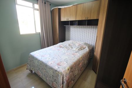 Quarto 2 de apartamento à venda com 2 quartos, 47m² em Califórnia, Contagem