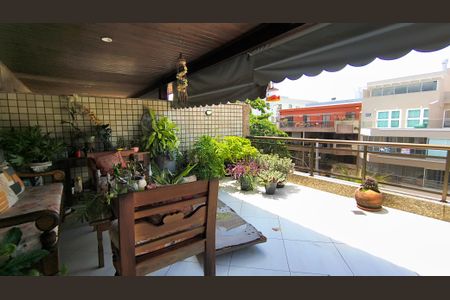 Varanda  de apartamento à venda com 3 quartos, 324m² em Recreio dos Bandeirantes, Rio de Janeiro