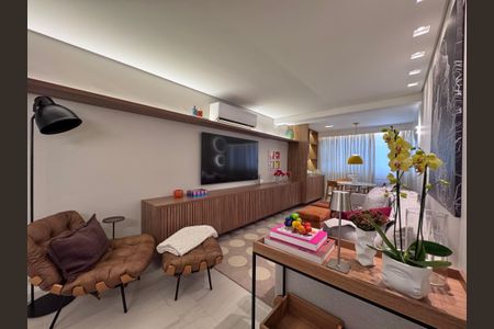 Sala de apartamento para alugar com 2 quartos, 90m² em Recreio dos Bandeirantes, Rio de Janeiro