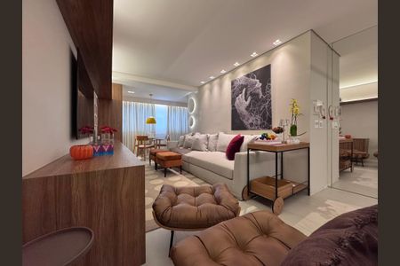 Sala de apartamento para alugar com 2 quartos, 90m² em Recreio dos Bandeirantes, Rio de Janeiro