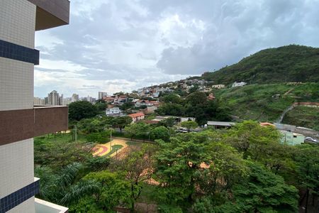 vista Varanda da Sala de apartamento para alugar com 2 quartos, 105m² em Comiteco, Belo Horizonte