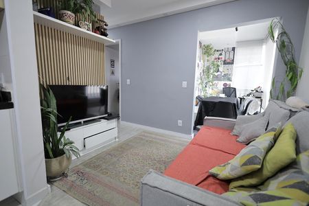 Sala de apartamento à venda com 2 quartos, 60m² em Santa Maria, Santo André