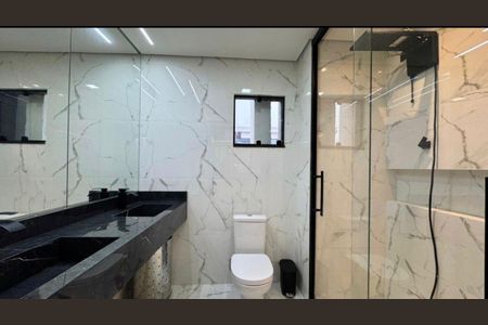 Banheiro de casa para alugar com 3 quartos, 200m² em Vila Nova Bonsucesso, Guarulhos