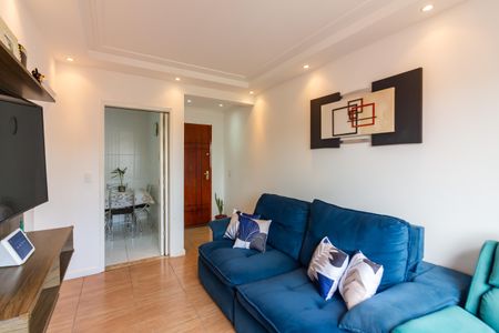 Sala  de apartamento à venda com 2 quartos, 65m² em Jaguaribe, Osasco