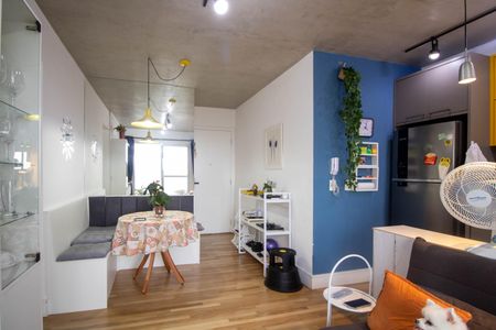 Sala  de apartamento à venda com 2 quartos, 60m² em Vila Andrade, São Paulo