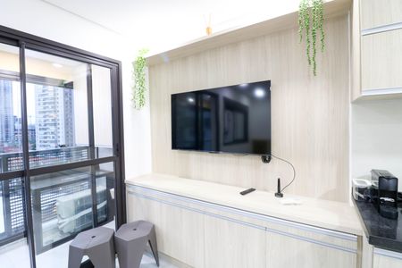 Studio de kitnet/studio para alugar com 1 quarto, 27m² em Jardim das Acacias, São Paulo