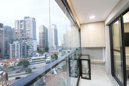 Studio para alugar com 27m², 1 quarto e 1 vagaVaranda
