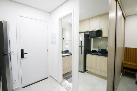 Studio de kitnet/studio para alugar com 1 quarto, 27m² em Jardim das Acacias, São Paulo