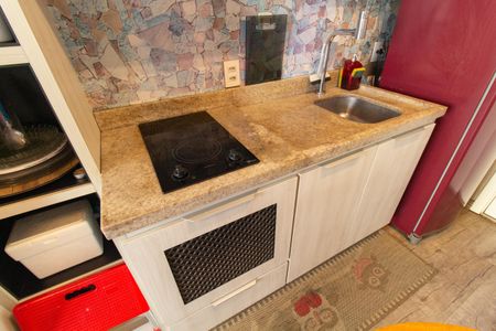 Studio à venda com 22m², 0 quarto e sem vaga Studio à venda com 22m², 0 quarto e sem vagaCozinha