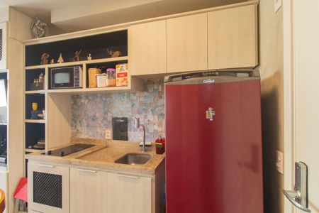 Cozinha de kitnet/studio à venda com 0 quarto, 22m² em Sé, São Paulo