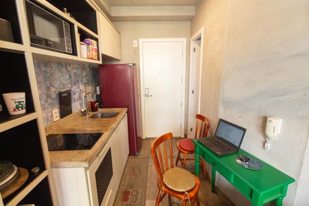 Cozinha de kitnet/studio à venda com 0 quarto, 22m² em Sé, São Paulo