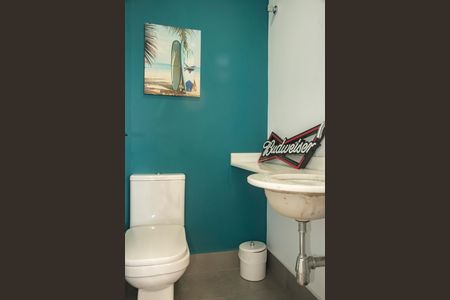 Apartamento à venda com 207m², 3 quartos e 3 vagasLavabo da Varanda gourmet