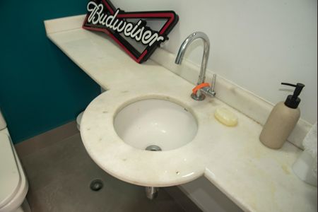 Apartamento à venda com 207m², 3 quartos e 3 vagasLavabo da Varanda gourmet