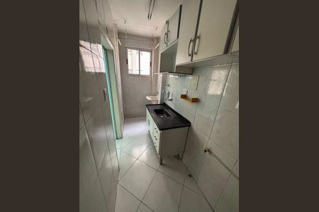 Cozinha de apartamento para alugar com 1 quarto, 35m² em Consolação, São Paulo