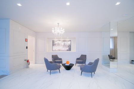 Apartamento para alugar com 58m², 2 quartos e 1 vagaHall social