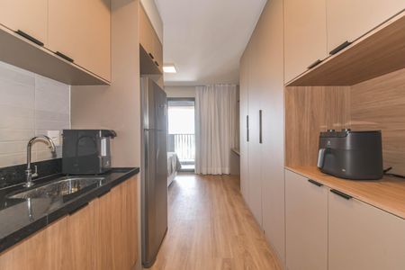 Studio para alugar com 26m², 1 quarto e sem vaga Studio para alugar com 26m², 1 quarto e sem vagaCozinha