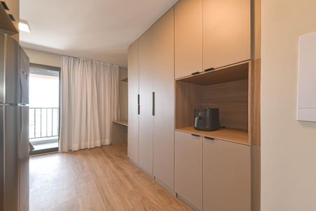 Studio para alugar com 26m², 1 quarto e sem vaga Studio para alugar com 26m², 1 quarto e sem vagaCozinha