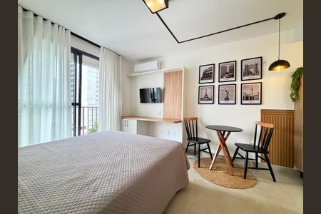 Studio de kitnet/studio para alugar com 1 quarto, 25m² em Vila Olímpia, São Paulo