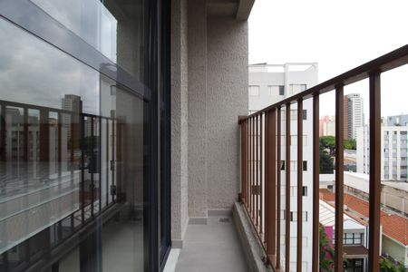 Studio para alugar com 25m², 1 quarto e sem vagaVaranda