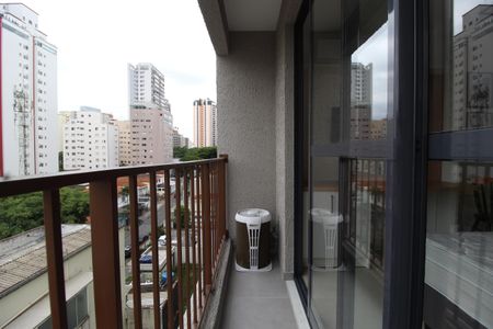 Studio para alugar com 25m², 1 quarto e sem vagaVaranda