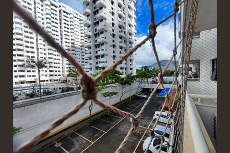 Varanda Vista de apartamento à venda com 2 quartos, 68m² em Barra da Tijuca, Rio de Janeiro