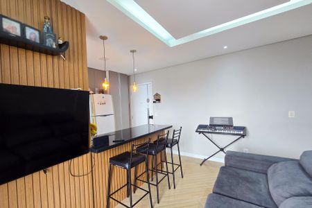 Sala de apartamento à venda com 3 quartos, 79m² em Vila Santa Luzia, São Bernardo do Campo