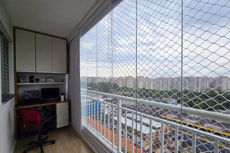 Sacada de apartamento à venda com 3 quartos, 79m² em Vila Santa Luzia, São Bernardo do Campo