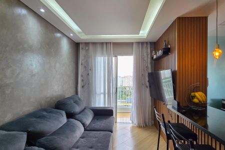 Sala de apartamento à venda com 3 quartos, 79m² em Vila Santa Luzia, São Bernardo do Campo