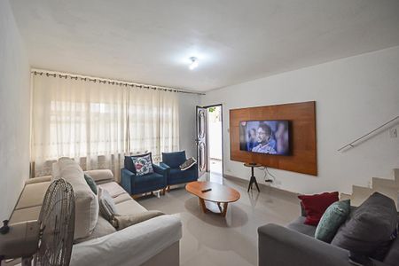 Sala de casa à venda com 3 quartos, 116m² em Vila Antonieta, São Bernardo do Campo
