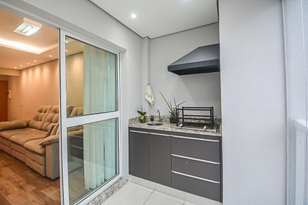 Varanda gourmet de apartamento à venda com 2 quartos, 67m² em Vila Joao Basso, São Bernardo do Campo